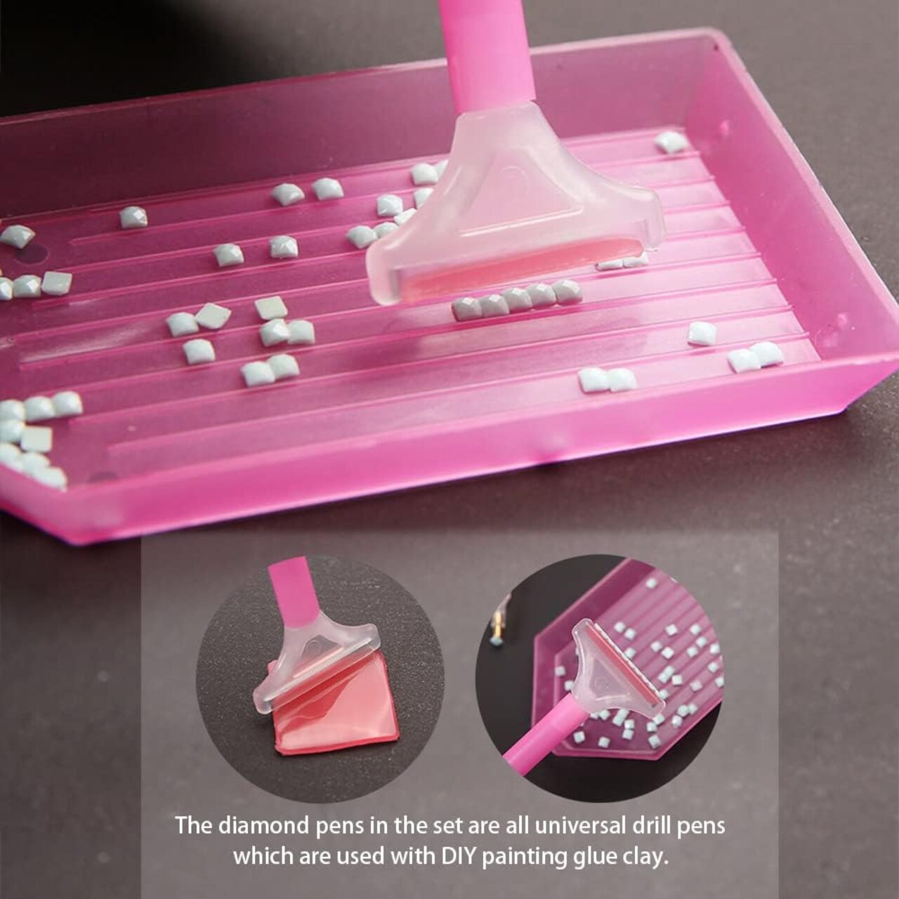 3 Different Types DIY 5D Diamond Embroidery Pen for Diamond Rhinestone Painting Tool